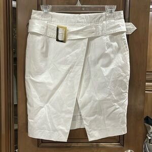 White Barbara Bui Skirt Size 38.